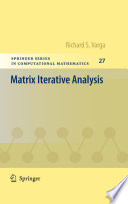 Matrix iterative analysis /