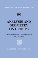 Analysis and geometry on groups /