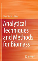 Analytical Techniques and Methods for Biomass.