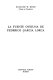 La Fuente Ovejuna de Federico García Lorca /