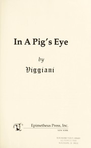In a pig's eye /
