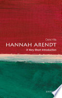 Hannah Arendt : a very short introduction /