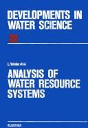 Analysis of water resource systems /