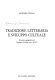 Tradizione letteraria e sviluppo cultuale : il dossier agiografico di Canione di Atella (sec. 10.-15.) /