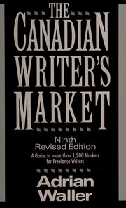 The Canadian writer's market /