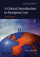 A critical introduction to European law /