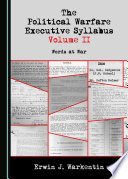 The political warfare executive syllabus.