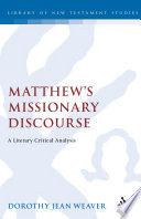 Matthew's missionary discourse.