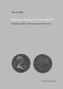 Giovanni Pontanos Urania Buch 1 : Einleitung, Edition, Übersetzung und Kommentar /