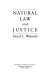 Natural law and justice /