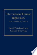 International human rights law : an introduction /