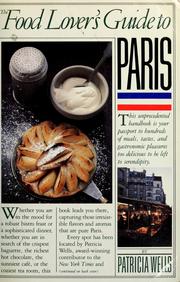 The food lover's guide to Paris /