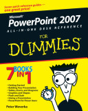 PowerPoint 2007 all-in-one desk reference for dummies /