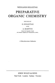 Weygand/Hilgetag preparative organic chemistry /