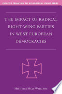 The impact of radical right-wing parties in West European democracies /