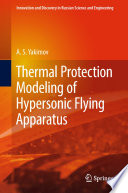 Thermal protection modeling of hypersonic flying apparatus /