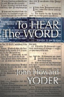 To hear the word /