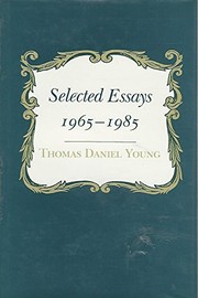 Selected essays, 1965-1985 /