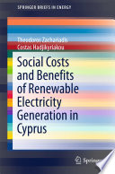 Social costs and benefits of renewable electricity generation in Cyprus /