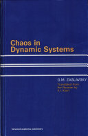 Chaos in dynamic systems /