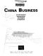 China business : environment, momentum, strategies, prospects /