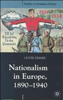 Nationalism in Europe, 1890-1940 / Nationalism in Europe, 1890-1940 /