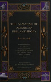 The almanac of American philanthropy /