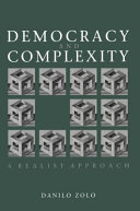 Democracy and complexity : a realist approach /