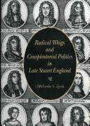 Radical Whigs and conspiratorial politics in late Stuart England /