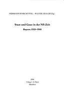 Staat und Gaue in der NS-Zeit : Bayern, 1933-1945 /