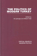 The politics of modern Turkey /