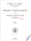 Indian population in the United States and Alaska, 1910.