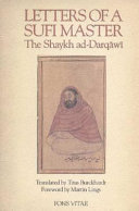 Letters of a Sufi master /