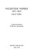 Palestine papers, 1917-1922: seeds of conflict /