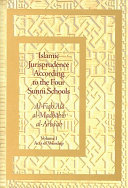 Islamic jurisprudence according to the four Sunni schools /